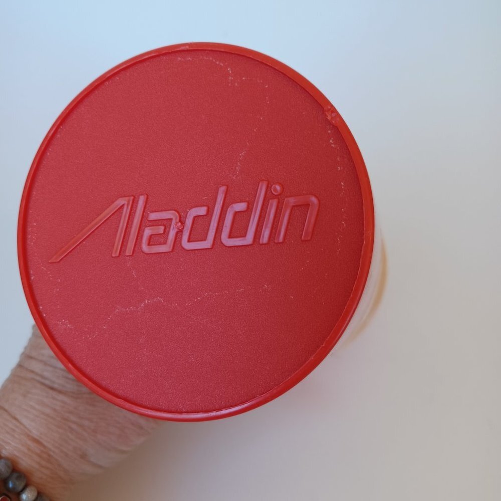 Aladdin Vintage Thermos Classic Red Wide Mouth - Picture 6 of 13